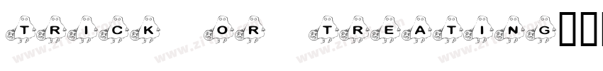 Trick Or Treating字体转换 Trick Or Treating字体转换